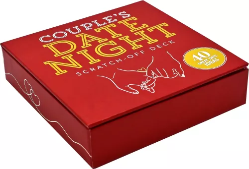 Couple'S Date Night Scratch-Off Deck