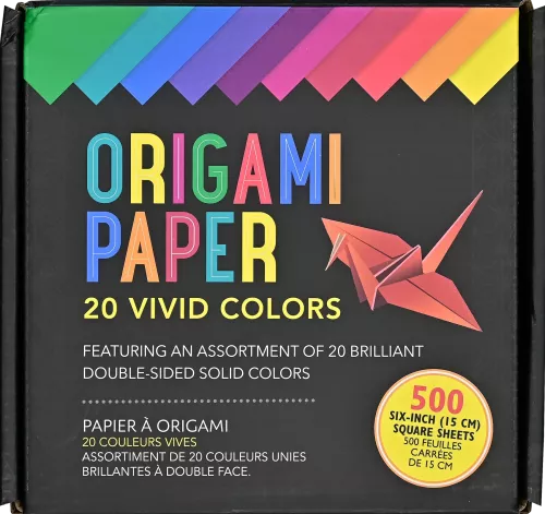 Origami Paper 20 Vivid Colors