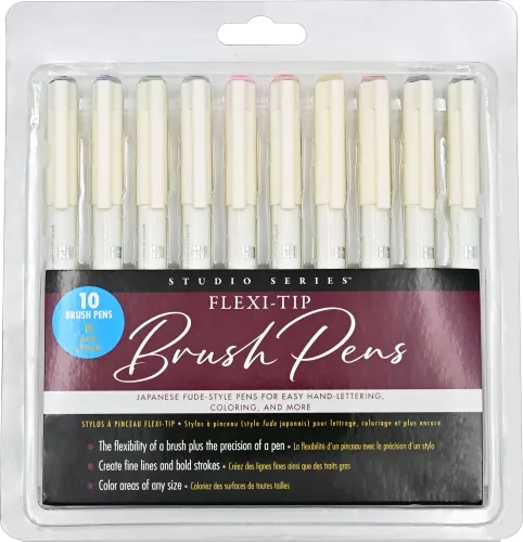 Studio Series Flexi-Tip Brush Pens
