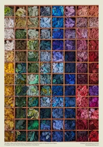 Royal School of Needlework: Wall of Wool (1000 pieces)