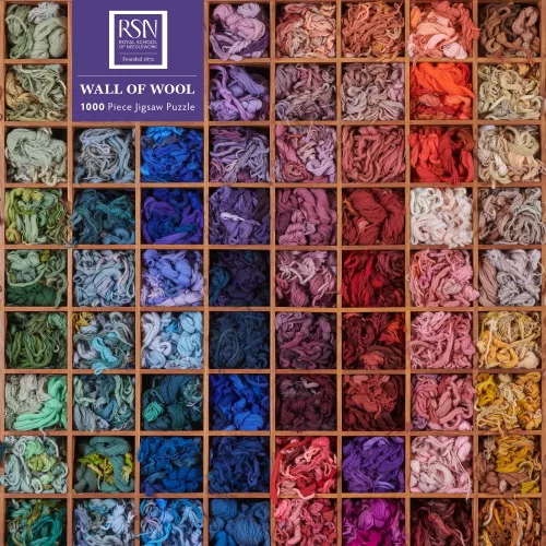 Royal School of Needlework: Wall of Wool (1000 pieces)
