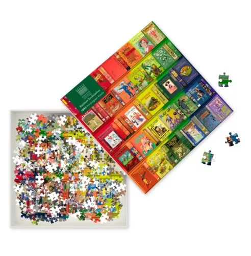 Bodleian Libraries: Rainbow Bookshelves - 1000 Piece Puzzle