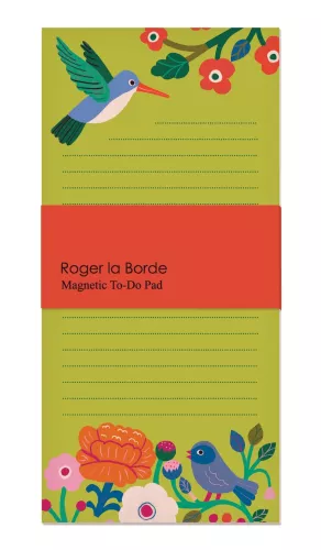 Birdsong Magnet Notepad