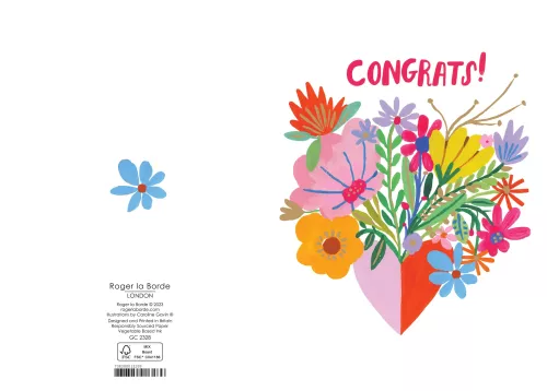 Congrats Bouquet Greeting Card