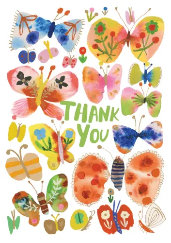 Say it with Butterflies Greeting Card
