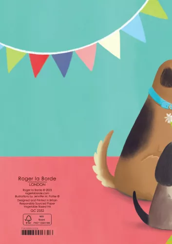 Celebrating Dogs, Standard Card
