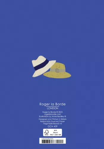 Hats Off Petite Card