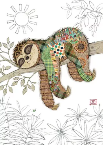 Simon Sloth, Greeting Card