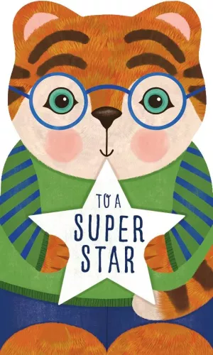 Super Star Tiger, Greeting Card