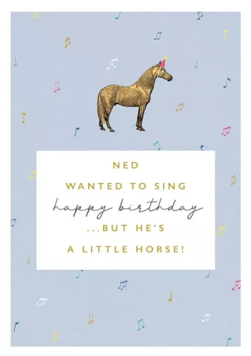 Little Horse, Greeting Card