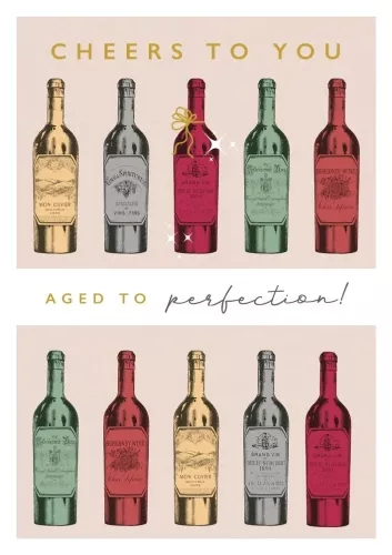 Aged To Perfection, Greeting Card