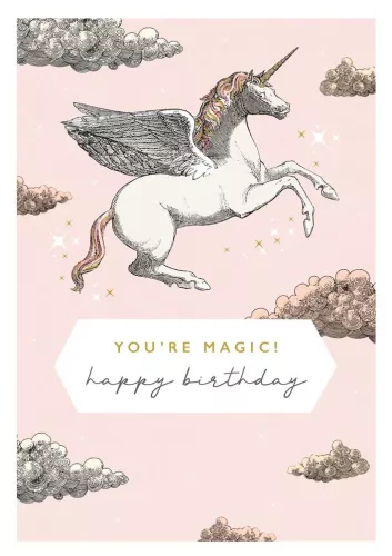 You'Re Magic Unicorn, Greeting Card