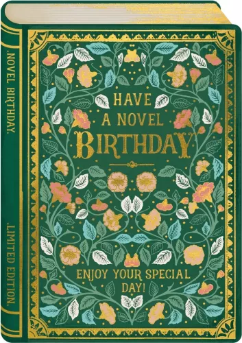 Have A Novel Birthday, Greeting Card