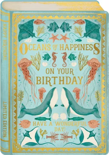 Seas The Day Birthday, Greeting Card
