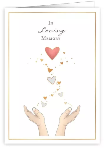 Hearts and Hands, Greeting Card