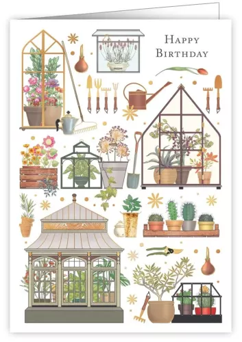 Gardening, Greeting Card