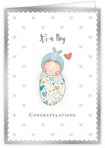 Baby Boy, Greeting Card