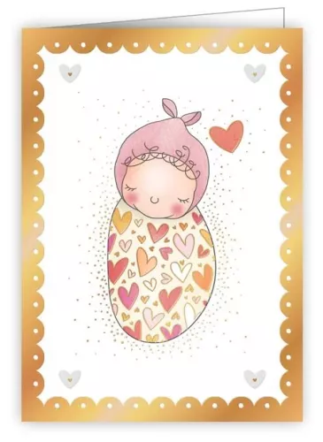 Baby Girl, Mini Card