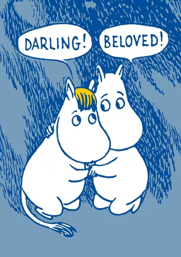Moomin beloved, Greeting Card