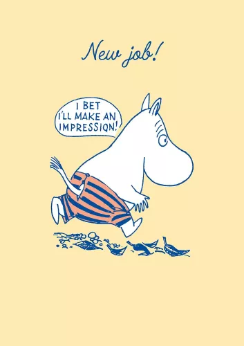 Moomin new job!, Greeting Card