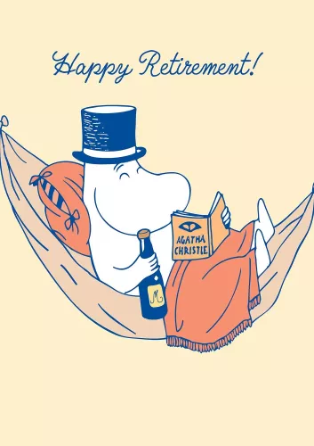 Moominpapa happy retirement!, Greeting Card