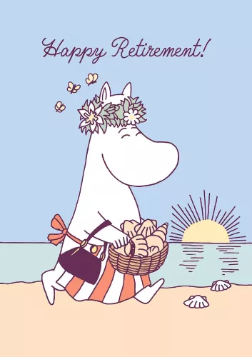 Moominmama happy retirement!, Greeting Card