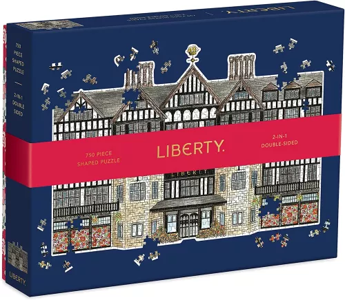 Liberty Tudor Building 750 Piece Shaped Puzzle