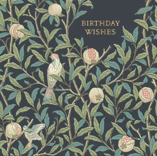 Morris&Co Birthday, Greeting Card