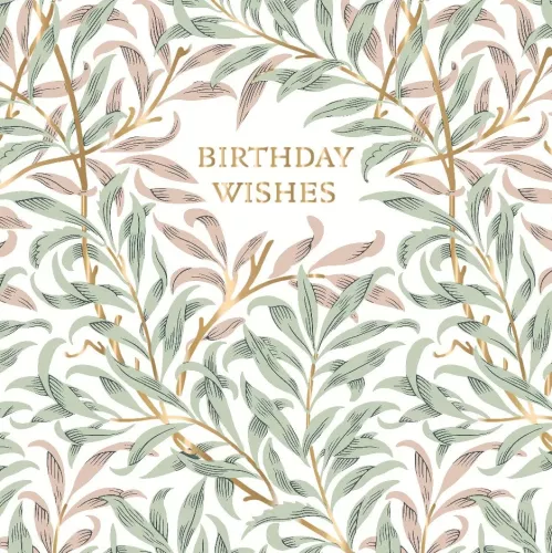 Morris&Co Birthday, Greeting Card