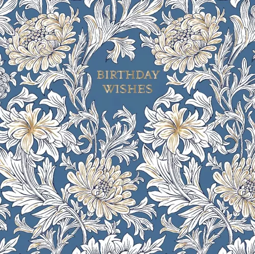 Morris&Co Birthday, Greeting Card