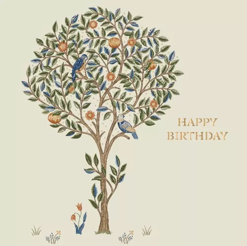 Morris&Co Birthday, Greeting Card