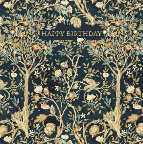 Morris&Co Birthday, Greeting Card