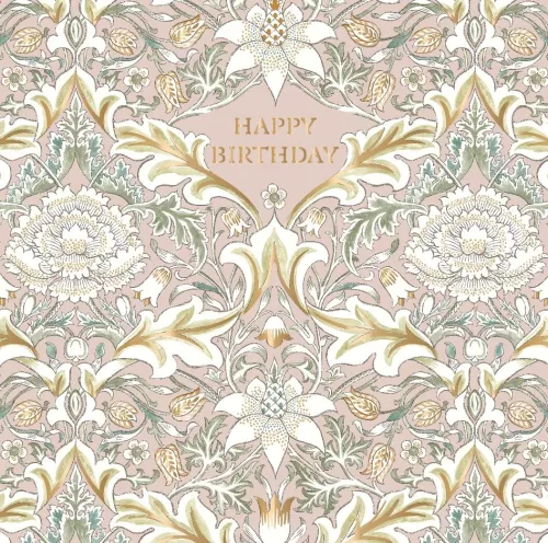 Morris&Co Birthday, Greeting Card