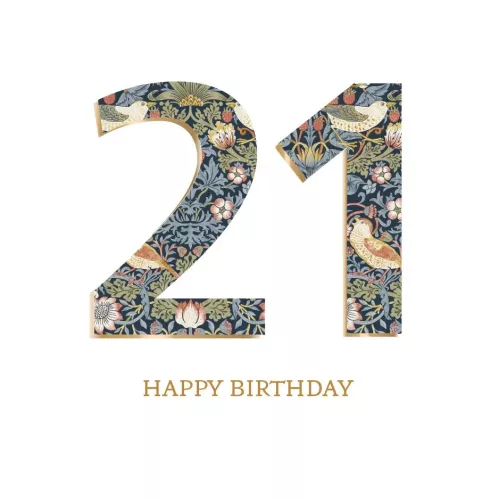 Morris&Co 21st, Greeting Card