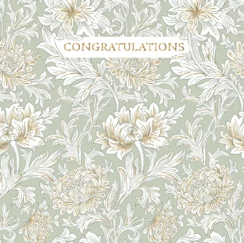 Morris&Co Congratulations, Greeting Card