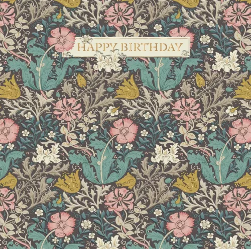 Morris&Co Birthday, Greeting Card