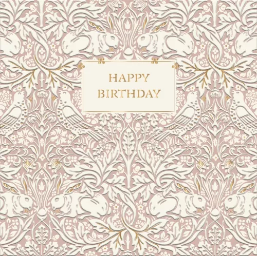 Morris&Co Birthday, Greeting Card