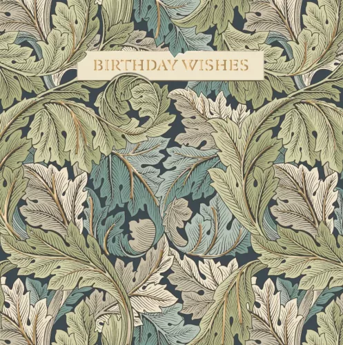 Morris&Co Birthday, Greeting Card