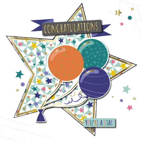 You're a Star, Greeting Card