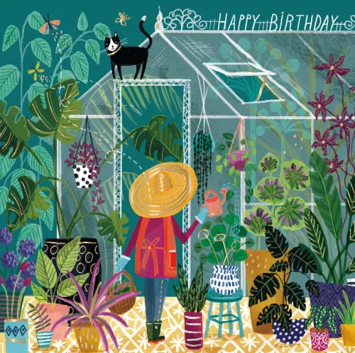 Green House, Greeting Card