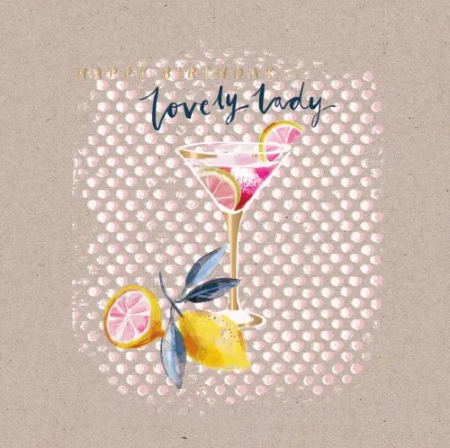 Cocktail, Greeting Card