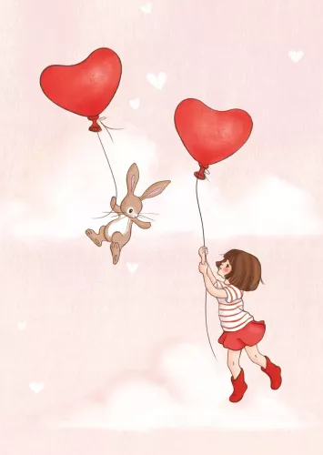 Love is in the air, Postcard
