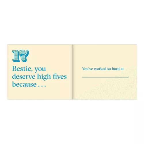 Knock Knock Bestie I Love You Because … Book Fill in the Love