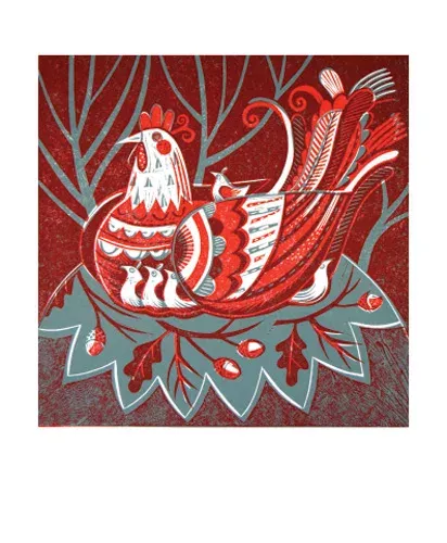 Hen, Greeting Card