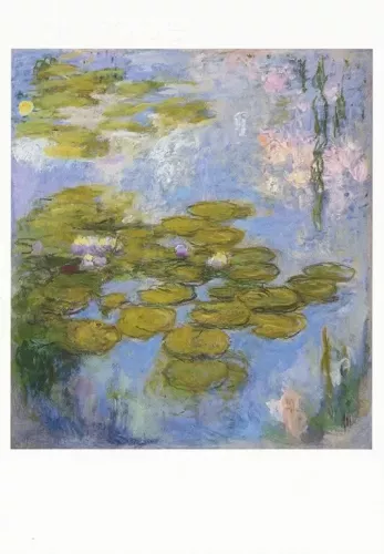 Water Lilies (1916-1919), Greeting Card