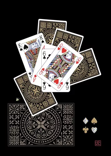 Playing Cards, Greeting Card