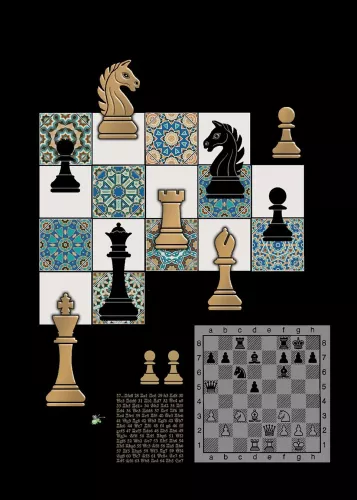 Chess, Greeting Card