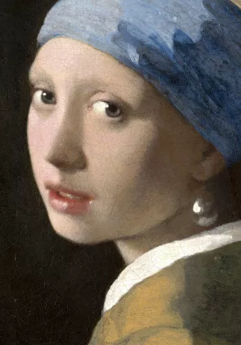 Vermeer Girl with a Pearl Earring minicard