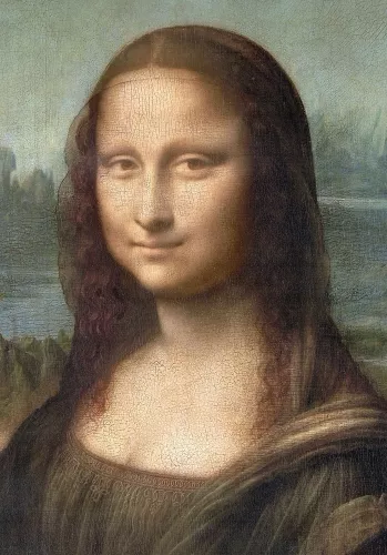 Da Vinci Mona Lisa minicard