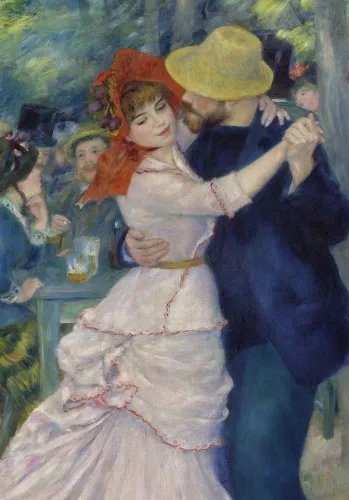 Renoir Dance at Bougival minicard